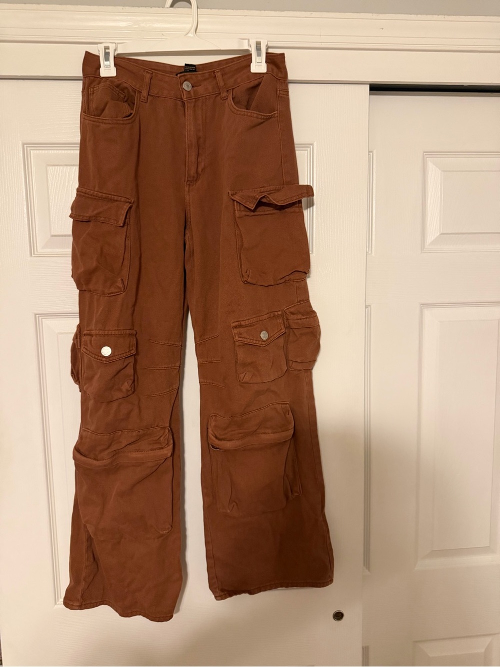Women’s Brown Cargo Utility Pants